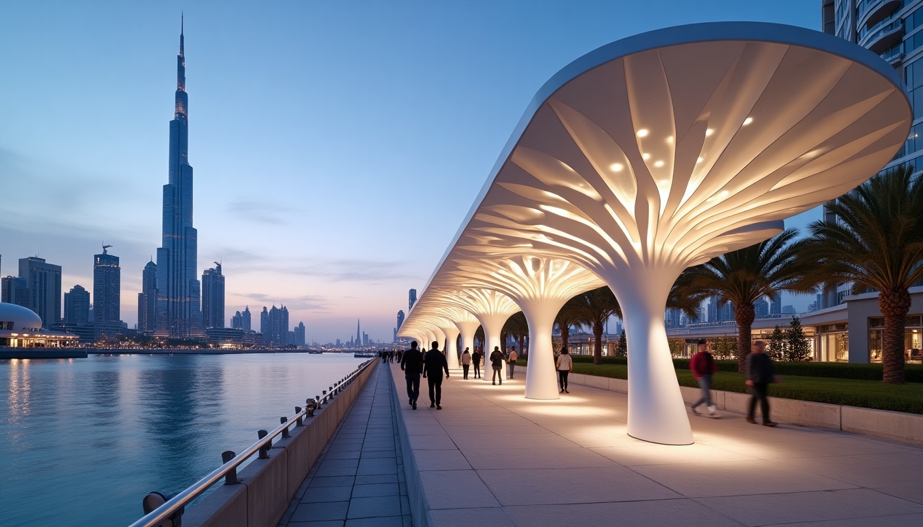 Al Ras pedestrian walkway
